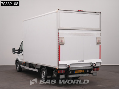 Ford Transit 130pk DHollandia Laadklep Zijdeur Bakwagen Airco Camera Lat om Lat Euro6 Meubelbak Koffer Möbelkoffer LBW Tail Lift Airco 6