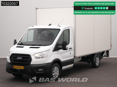 Ford Transit 130pk DHollandia Ladebordwand Koffer Klima Tempomat Euro6 Airco Cruise control