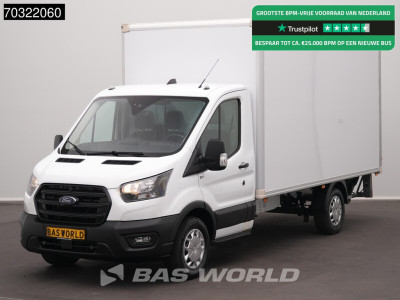 Ford Transit 130pk DHollandia Ladebordwand Koffer Klima Tempomat Euro6 Airco Cruise control