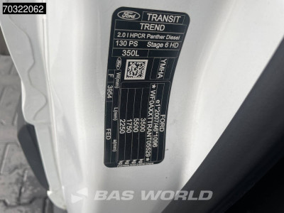 Ford Transit 130pk DHollandia Ladebordwand Koffer Klima Tempomat Euro6 Airco Cruise control foto 15