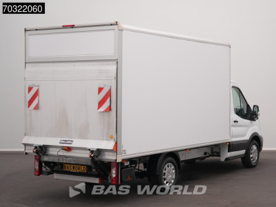 Ford Transit 130pk DHollandia Ladebordwand Koffer Klima Tempomat Euro6 Airco Cruise control foto 2