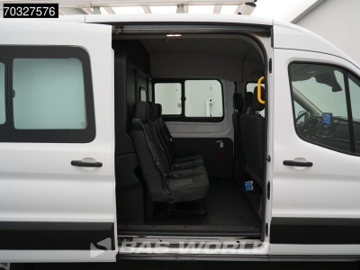 Ford Transit 130pk Dubbel Cabine L3H2 Navi ACC Airco Parkeersensoren v+a Imperiaal Euro6 L3 DC Doka Mixto Airco 11