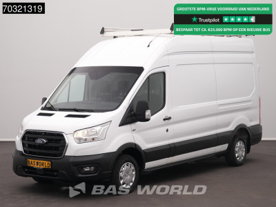 Ford Transit 130pk Hoog Dak L3H3 Navi Airco Cruise Imperiaal Parkeersensoren SYNC4 Display Euro6 L3 Airco Cruise control