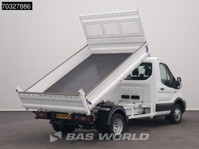 Ford Transit 130pk Kipper Dubbellucht Trekhaak Airco Cruise Euro6 Tipper Benne Kieper Airco Trekhaak Cruise control 2