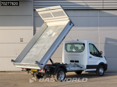 Ford Transit 130pk Kipper Dubbellucht Trekhaak Kieper Tipper Benne Trekhaak foto 2