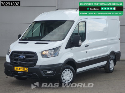 Ford Transit 130pk L2H2 Nieuw! Airco Cruise Parkeersensoren Trend L2 10m3 Airco Cruise control