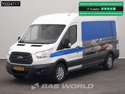 Ford Transit 130pk L3H2 Euro6 Airco Cruise Parkeersensoren APK 01-2027 Euro6 L3 Airco Trekhaak Cruise control