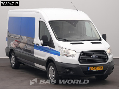Ford Transit 130pk L3H2 Euro6 Airco Cruise Parkeersensoren APK 01-2027 Euro6 L3 Airco Trekhaak Cruise control foto 5