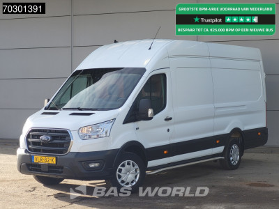 Ford Transit 130pk L4H3 Airco Cruise Camera Parkeersensoren SYNC4 Display Hoog Dak Euro6 Airco Cruise control