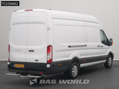 Ford Transit 130pk L4H3 Dubbele Schuifdeur Werkplaatsinrichting Airco Navi Carplay Camera Trekhaak Euro6 L3 Airco Trekhaak Cruise control foto 2