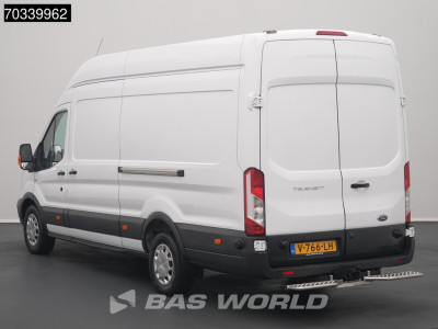 Ford Transit 130pk L4H3 Dubbele Schuifdeur Werkplaatsinrichting Airco Navi Carplay Camera Trekhaak Euro6 L3 Airco Trekhaak Cruise control foto 6