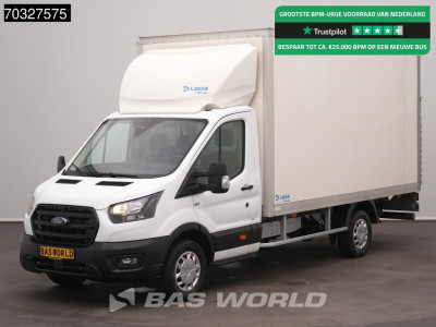 Ford Transit 130pk Laadklep Bakwagen Airco Cruise Euro6 Meubelbak Koffer Airco Cruise control