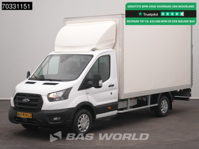 Ford Transit 130pk Laadklep Bakwagen Airco Cruise Euro6 Meubelbak Koffer Airco Cruise control