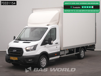 Ford Transit 130pk Laadklep Bakwagen Airco Cruise Euro6 Meubelbak Koffer Airco Cruise control
