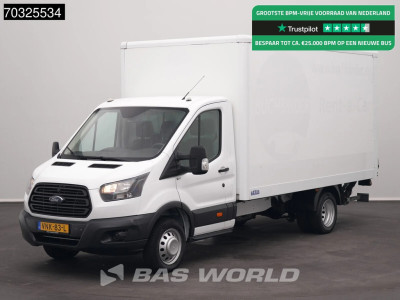 Ford Transit 130pk Laadklep Dubbellucht Bakwagen Airco Euro6 Meubelbak Koffer Airco
