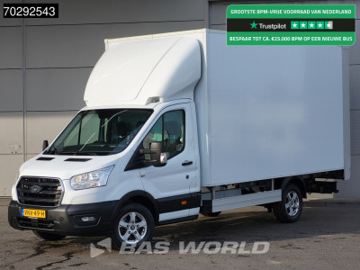 Ford Transit 130pk Laadklep Zijdeur Bakwagen Airco Cruise Camera APK 03-2026 DHollandia Euro6 Meubelbak Koffer 21m3 Airco Cruise control