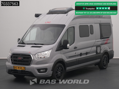 Ford Transit 130pk New! LMC Camper INNOVAN 590 Thule Vaste Luifel Dwarsbed Douche Euro6 Campervan Buscamper Ex. BTW/Ex. BPM Airco Cruise control