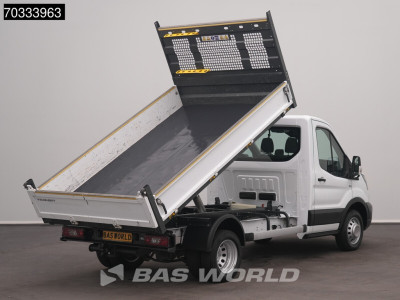 Ford Transit 165pk Kipper Dubbellucht 3,5t Trekhaak Airco Camera Euro6 Tipper Benne Kieper Airco Trekhaak foto 2