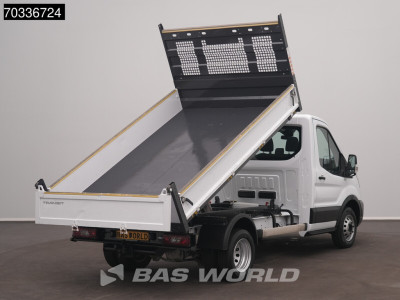 Ford Transit 165pk Kipper Dubbellucht 3,5t Trekhaak Airco Camera Euro6 Tipper Benne Kieper Airco Trekhaak foto 2