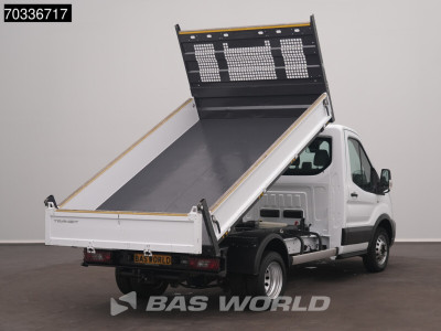 Ford Transit 165pk Kipper Dubbellucht 3,5t Trekhaak Airco Camera Euro6 Tipper Benne Kieper Airco Trekhaak foto 2