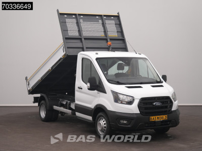 Ford Transit 165pk Kipper Dubbellucht 3,5t Trekhaak Airco Camera Euro6 Tipper Benne Kieper Airco Trekhaak foto 5