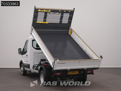 Ford Transit 165pk Kipper Dubbellucht 3,5t Trekhaak Airco Camera Euro6 Tipper Benne Kieper Airco Trekhaak foto 6
