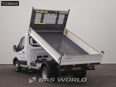 Ford Transit 165pk Kipper Dubbellucht 3,5t Trekhaak Airco Camera Euro6 Tipper Benne Kieper Airco Trekhaak foto 6