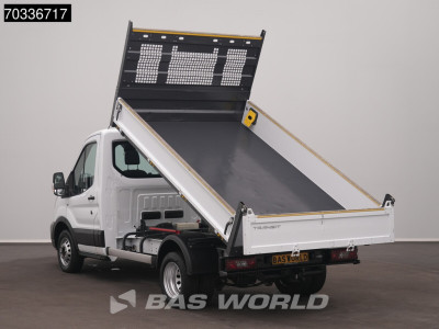 Ford Transit 165pk Kipper Dubbellucht 3,5t Trekhaak Airco Camera Euro6 Tipper Benne Kieper Airco Trekhaak foto 6