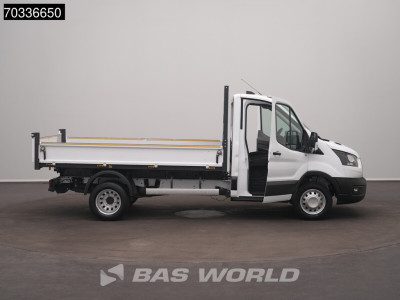 Ford Transit 165pk Kipper Dubbellucht 3,5t Trekhaak Airco Camera Euro6 Tipper Benne Kieper Airco Trekhaak foto 8