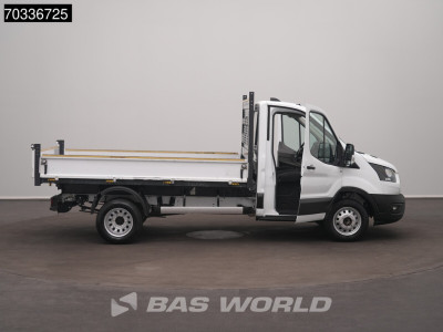 Ford Transit 165pk Kipper Dubbellucht 3,5t Trekhaak Airco Camera Euro6 Tipper Benne Kieper Airco Trekhaak foto 8