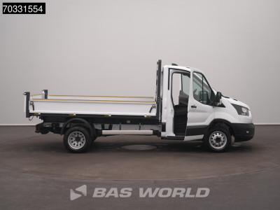 Ford Transit 165pk Kipper Dubbellucht 3,5t Trekhaak Airco Euro6 Tipper Benne Kieper Airco Trekhaak foto 8
