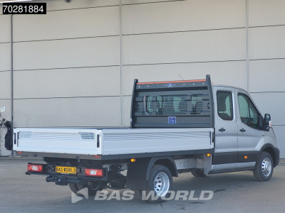 Ford Transit 170pk Automaat Dubbel Cabine 3500kg Trekhaak Open Laadbak Pritsche SYNC4 scherm CarPlay Camera Airco Trekhaak Cruise control foto 6