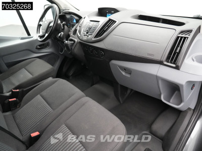 Ford Transit 170pk Dubbel Cabine 170PK L3H3 Hoog Dak Trekhaak Airco Cruise Camera Parkeersensoren Imperiaal Euro6 L3 DC Doka Mixto Hoog Dak Hohes Dach Airco Trekhaak Cruise control 15