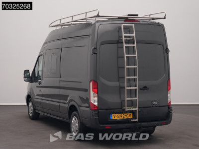 Ford Transit 170pk Dubbel Cabine 170PK L3H3 Hoog Dak Trekhaak Airco Cruise Camera Parkeersensoren Imperiaal Euro6 L3 DC Doka Mixto Hoog Dak Hohes Dach Airco Trekhaak Cruise control 6