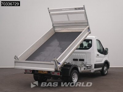 Ford Transit 170pk Kipper Dubbellucht 3,5t Trekhaak Airco Camera Euro6 Tipper Benne Kieper Airco Trekhaak foto 2