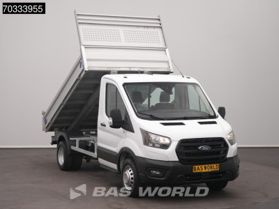 Ford Transit 170pk Kipper Dubbellucht 3,5t Trekhaak Airco Camera Euro6 Tipper Benne Kieper Airco Trekhaak foto 5