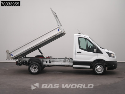 Ford Transit 170pk Kipper Dubbellucht 3,5t Trekhaak Airco Camera Euro6 Tipper Benne Kieper Airco Trekhaak foto 7