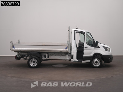 Ford Transit 170pk Kipper Dubbellucht 3,5t Trekhaak Airco Camera Euro6 Tipper Benne Kieper Airco Trekhaak foto 8