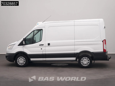 Ford Transit 170pk Koelwagen Thermo King V-300 MAX L2H2 Navi Airco Cruise Camera Parkeersensoren v+a Euro6 Koel Koeler Kühl Kühler Kühlwagen Kühlkasten L2 Airco Trekhaak Cruise control 17