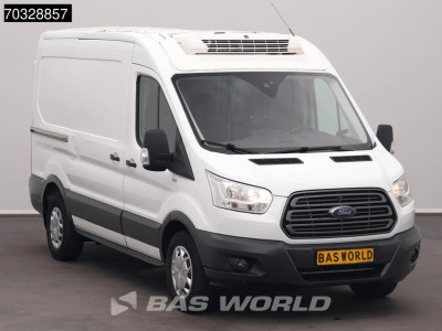 Ford Transit 170pk Koelwagen Thermo King V-300 MAX L2H2 Navi Airco Cruise Camera Parkeersensoren v+a Euro6 Koel Koeler Kühl Kühler Kühlwagen Kühlkasten L2 Airco Trekhaak Cruise control 7