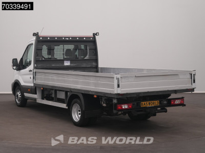 Ford Transit 170pk Open Laadbak Dubbellucht Airco Trekhaak Voorruit verw. Euro6 Pickup Pritsche Trekhaak foto 2