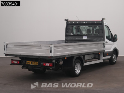 Ford Transit 170pk Open Laadbak Dubbellucht Airco Trekhaak Voorruit verw. Euro6 Pickup Pritsche Trekhaak foto 6
