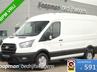 Ford Transit 350 2.0TDCI 130pk L2H2 Trend | Camera | Carplay/Android | Cruise | Lease 591,- p/m
