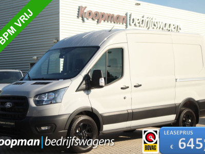 Ford Transit 350 2.0TDCI 165pk L2H2 Trend | Automaat | 2800kg trekgewicht |  L+R Zijdeur | Carplay/Android | Camera | Cruise | Sync 4 13 | Lease 645,- p/m