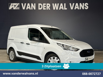 Ford Transit Connect 1.5 EcoBlue L1H1 Euro6 Airco | 3-Zits | Trekhaak | Parkeersensoren | Verwarmde voorruit Bijrijdersbank