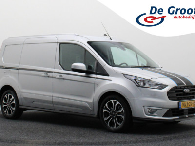 Ford Transit Connect 1.5 EcoBlue L2 Automaat Limited Sport 2x Schuifdeur, Leer/Stof, Cruise, Camera, Apple Carplay, DAB, 17