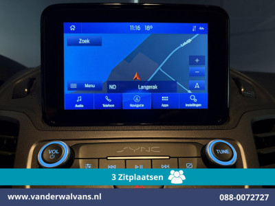 Ford Transit Connect 1.5 EcoBlue L2H1 Euro6 Airco | 3-Zits | Camera | Navigatie | Trekhaak | Verwarmde voorruit Parkeersensoren, Bijrijdersbank foto 10