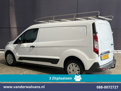Ford Transit Connect 1.5 TDCI 101pk L2H1 Euro6 Airco | 3-Zits | Navigatie | Imperiaal | Trekhaak | Cruisecontrol | Android Auto Parkeersensoren, Verwarmde voorruit, Bijrijdersbank 10
