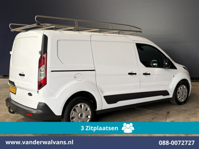 Ford Transit Connect 1.5 TDCI 101pk L2H1 Euro6 Airco | 3-Zits | Navigatie | Imperiaal | Trekhaak | Cruisecontrol | Android Auto Parkeersensoren, Verwarmde voorruit, Bijrijdersbank 11
