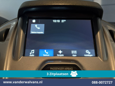 Ford Transit Connect 1.5 TDCI 101pk L2H1 Euro6 Airco | 3-Zits | Navigatie | Imperiaal | Trekhaak | Cruisecontrol | Android Auto Parkeersensoren, Verwarmde voorruit, Bijrijdersbank 17